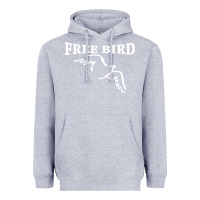 Heather Grey lynyrd skynard free bird ronnie van zant Heavyweight Hoodie - artisFamous