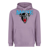 Lavender maine black bears premier Heavyweight Hoodie - artisFamous