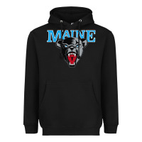 Black maine black bears premier Heavyweight Hoodie - artisFamous