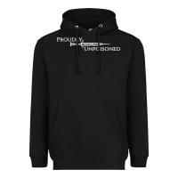 Black proudly unpoisoned Heavyweight Hoodie - artisFamous
