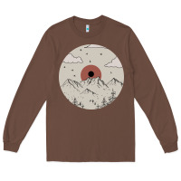 Chestnut The Mountains Are Calling Long Sleeve Tee - Bettercallsaul