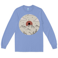 Colony Blue The Mountains Are Calling Long Sleeve Tee - Bettercallsaul