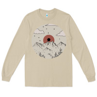 Mushroom The Mountains Are Calling Long Sleeve Tee - Bettercallsaul