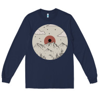 Navy The Mountains Are Calling Long Sleeve Tee - Bettercallsaul