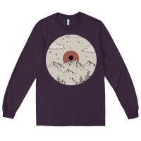 Plum The Mountains Are Calling Long Sleeve Tee - Bettercallsaul