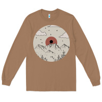 Toasted Coconut The Mountains Are Calling Long Sleeve Tee - Bettercallsaul
