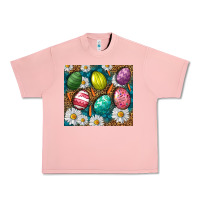 Salmon Easter Eggs Tumbler Urban Heavy Tee - BundleAndBundleShop