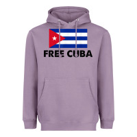 Lavender free cuba  sos cuba cuba pride nuestra cuba Heavyweight Hoodie - artisFamous
