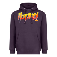 Plum rowdy roddy piper hot rod vintage, Heavyweight Hoodie - artisFamous