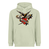 Matcha sailor jerry tattoo art military mermaid Heavyweight Hoodie - artisFamous