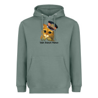 Sage cat tama train station master Heavyweight Hoodie - artisFamous