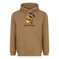 Toasted Coconut cat tama train station master Heavyweight Hoodie - artisFamous