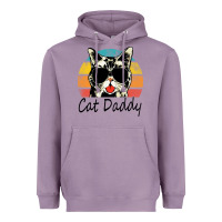 Lavender cat daddy vintage Heavyweight Hoodie - artisFamous