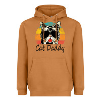 Meerkat cat daddy vintage Heavyweight Hoodie - artisFamous