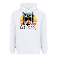 White cat daddy vintage Heavyweight Hoodie - artisFamous