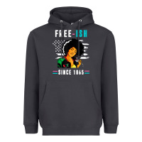 Smoke juneteenth free ish since 1865 black Heavyweight Hoodie - artisFamous