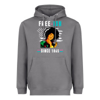 Storm juneteenth free ish since 1865 black Heavyweight Hoodie - artisFamous