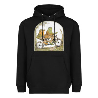Black frog and toad Heavyweight Hoodie - artisFamous