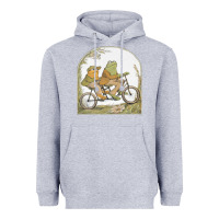 Heather Grey frog and toad Heavyweight Hoodie - artisFamous