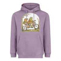 Lavender frog and toad Heavyweight Hoodie - artisFamous