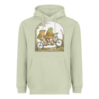 Matcha frog and toad Heavyweight Hoodie - artisFamous