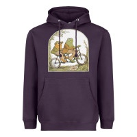 Plum frog and toad Heavyweight Hoodie - artisFamous