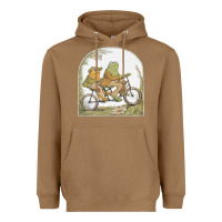 Toasted Coconut frog and toad Heavyweight Hoodie - artisFamous