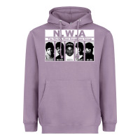 Lavender n w a Heavyweight Hoodie - artisFamous