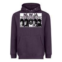 Plum n w a Heavyweight Hoodie - artisFamous