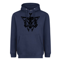 Navy rayquaza Heavyweight Hoodie - artisFamous