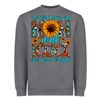 Storm god gifted me two titles mom and kiki and i rock t Heavyweight Sweatshirt - JahusDesignShop