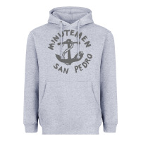Heather Grey Minutemen San Pedro Heavyweight Hoodie - artisFamous