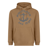 Toasted Coconut Minutemen San Pedro Heavyweight Hoodie - artisFamous