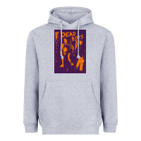 Heather Grey Dead Boys Punk Heavyweight Hoodie - artisFamous