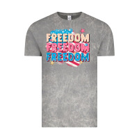 Cloud Rock Freedom freedom freedom Vintage Tee - FaDigitalArtStudio