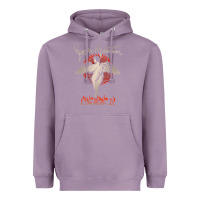 Lavender louder than life teather american Heavyweight Hoodie - artisFamous
