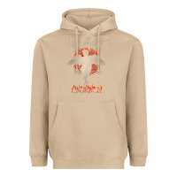 Mushroom louder than life teather american Heavyweight Hoodie - artisFamous