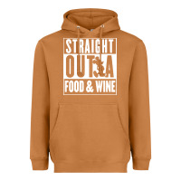 Meerkat straight out a food and wine Heavyweight Hoodie - artisFamous