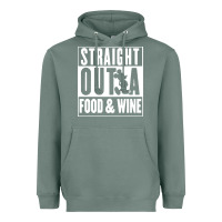 Sage straight out a food and wine Heavyweight Hoodie - artisFamous