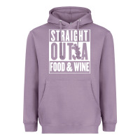 Lavender straight out a food and wine Heavyweight Hoodie - artisFamous