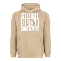 Mushroom straight out a food and wine Heavyweight Hoodie - artisFamous