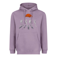 Lavender solar system galaxy, astronomy lover Heavyweight Hoodie - artisFamous