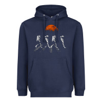 Navy solar system galaxy, astronomy lover Heavyweight Hoodie - artisFamous