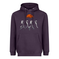 Plum solar system galaxy, astronomy lover Heavyweight Hoodie - artisFamous