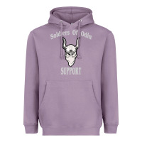 Lavender soldiers of odin worldwide support Heavyweight Hoodie - artisFamous