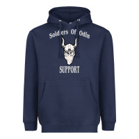 Navy soldiers of odin worldwide support Heavyweight Hoodie - artisFamous