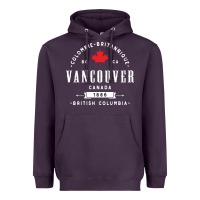 Plum vancouver canada Heavyweight Hoodie - artisFamous