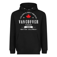 Black vancouver canada Heavyweight Hoodie - artisFamous