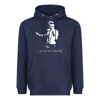 Navy marco mengoni l essenziale Heavyweight Hoodie - artisFamous