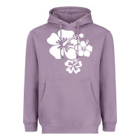 Lavender hawaiian flower Heavyweight Hoodie - artisFamous